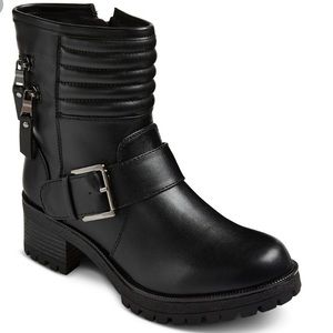 Mossimo Boots, Yazmin, 7.5, BLK, Like New, Worn 1x